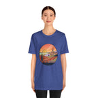 Sunset Tuscan Landscape T-Shirt — Vintage Italian Countryside Graphic Tee