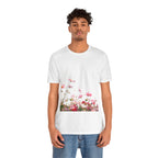 Floral Meadow Tee – Pink Wildflower Field Graphic T-Shirt