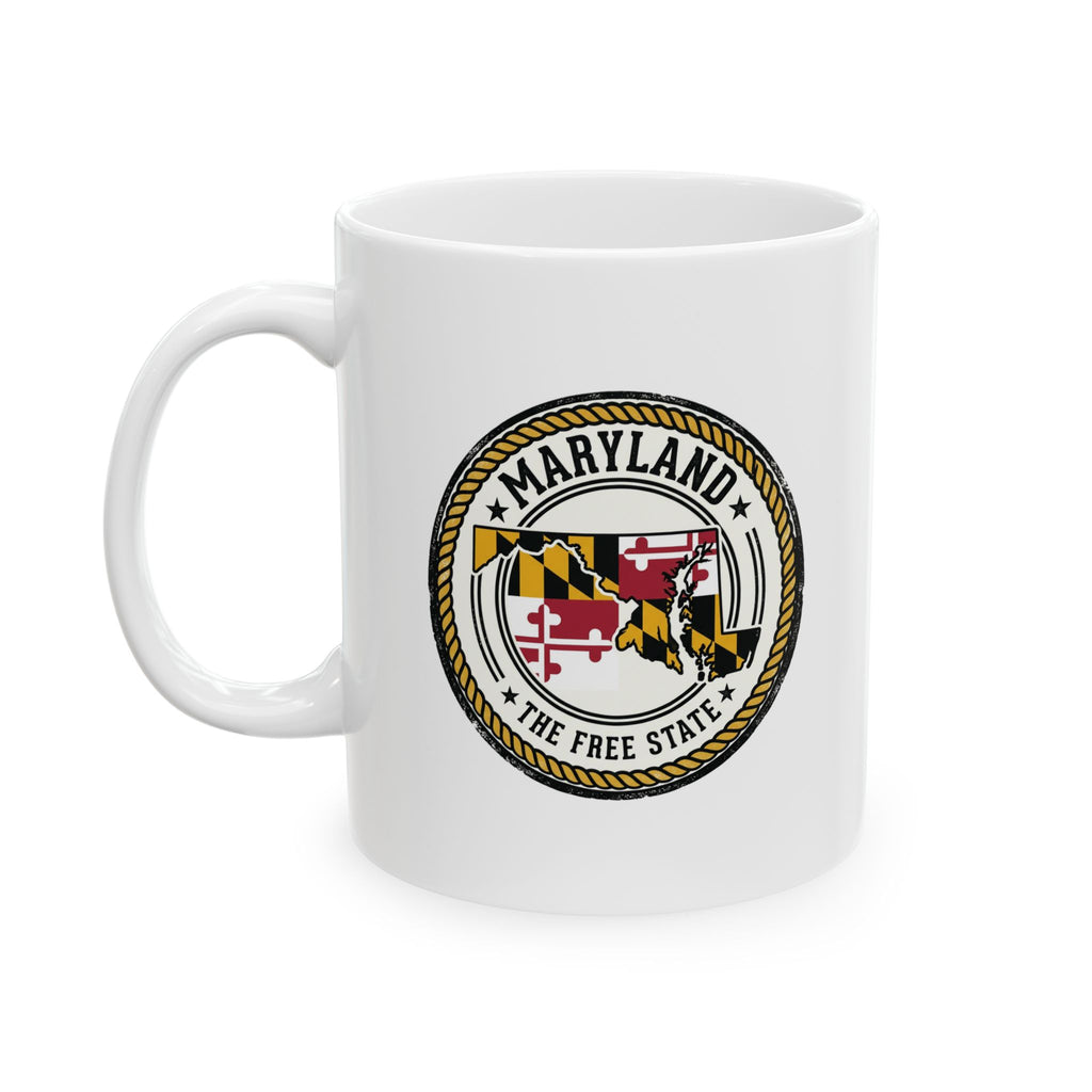 Ceramic Mug - Maryland The Free State Coffee Cup