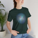 Hypnotic Holo Spiral T‑Shirt