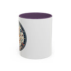 Space Camper Patch Coffee Mug — Retro Astronaut Camper 11/15oz Accent Mug