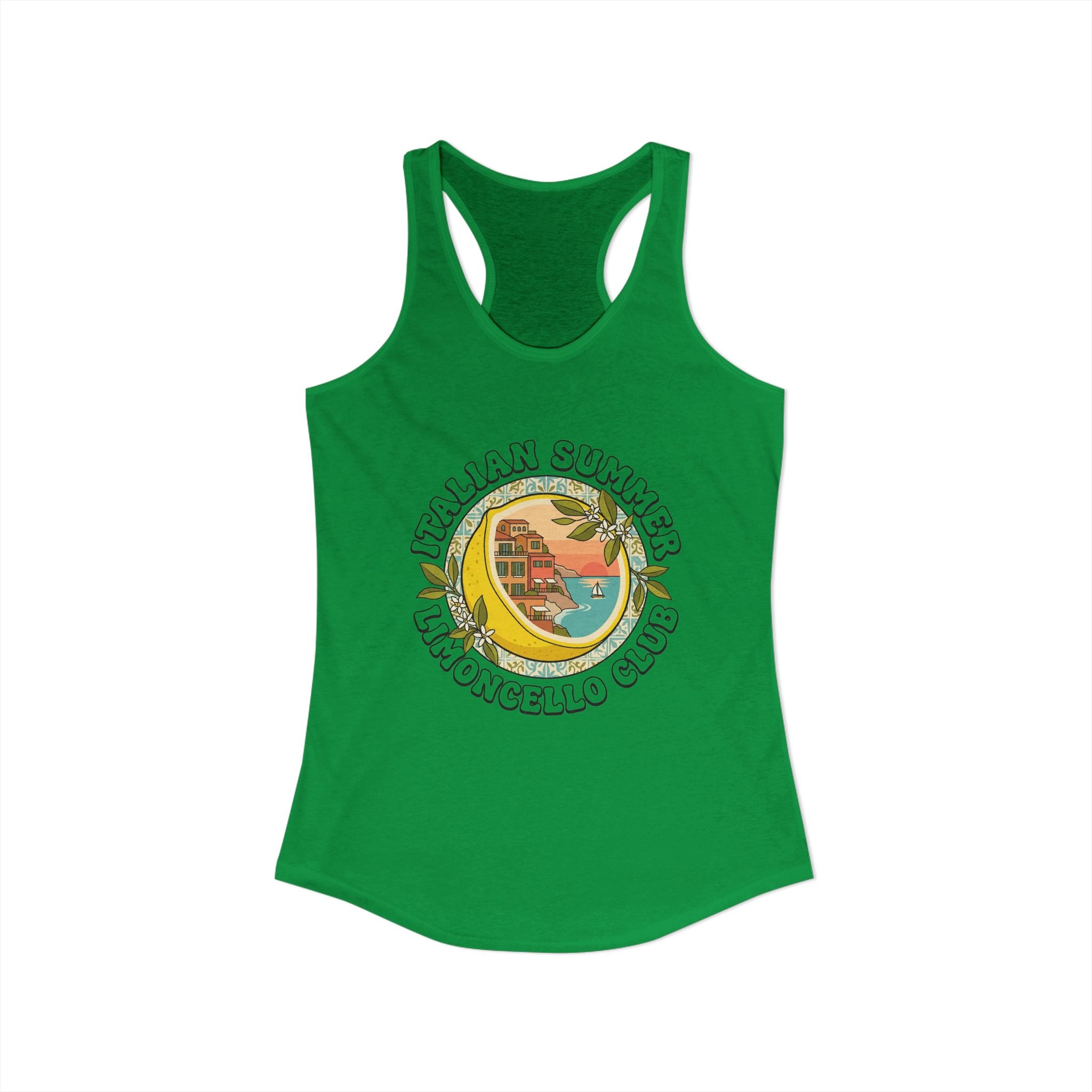 Women's Ideal Racerback Tank - Italian Summer
