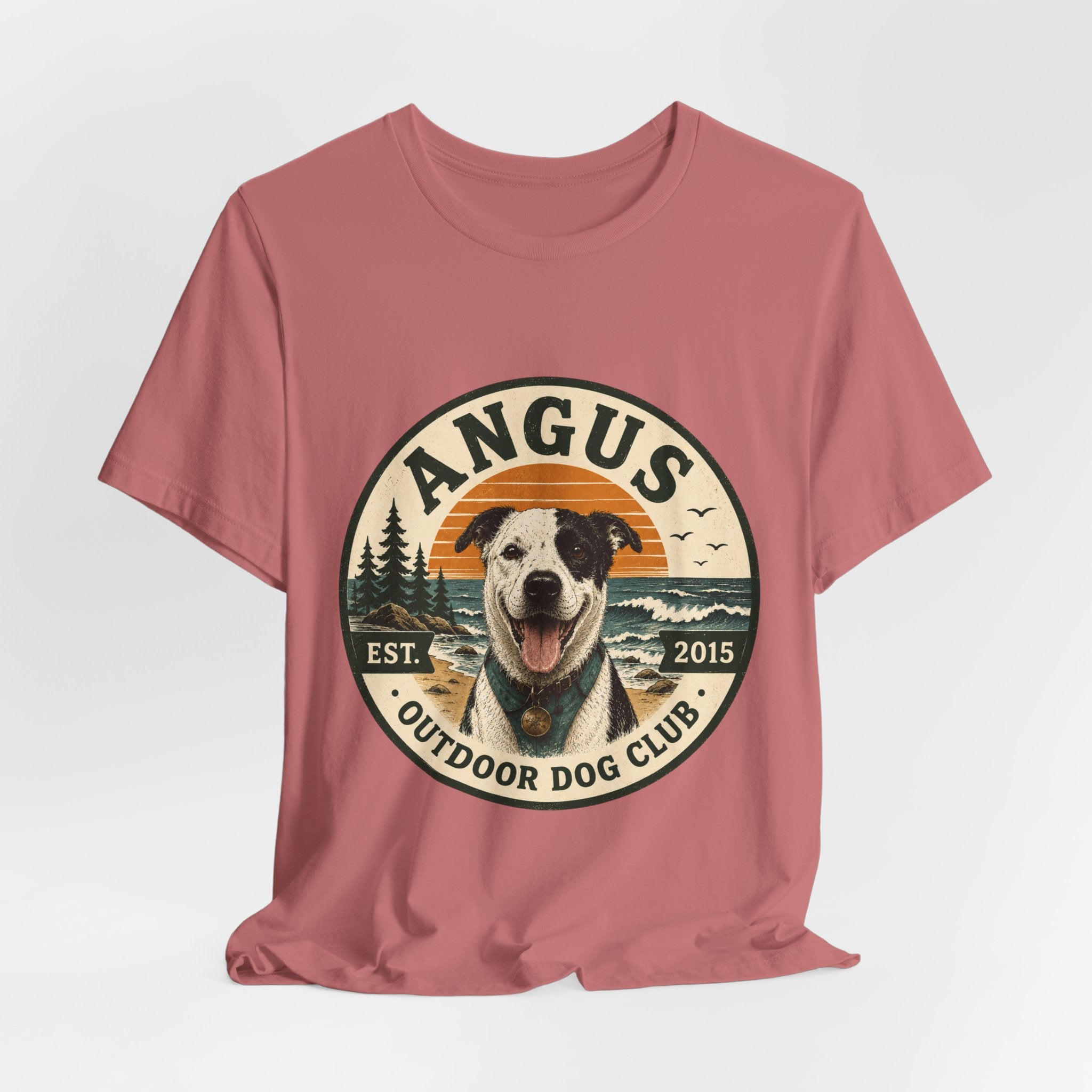 Angus Dog Photo Collage T-Shirt