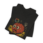 Buffering 73% Brain Cartoon T-Shirt — Funny Geek Humor Tee