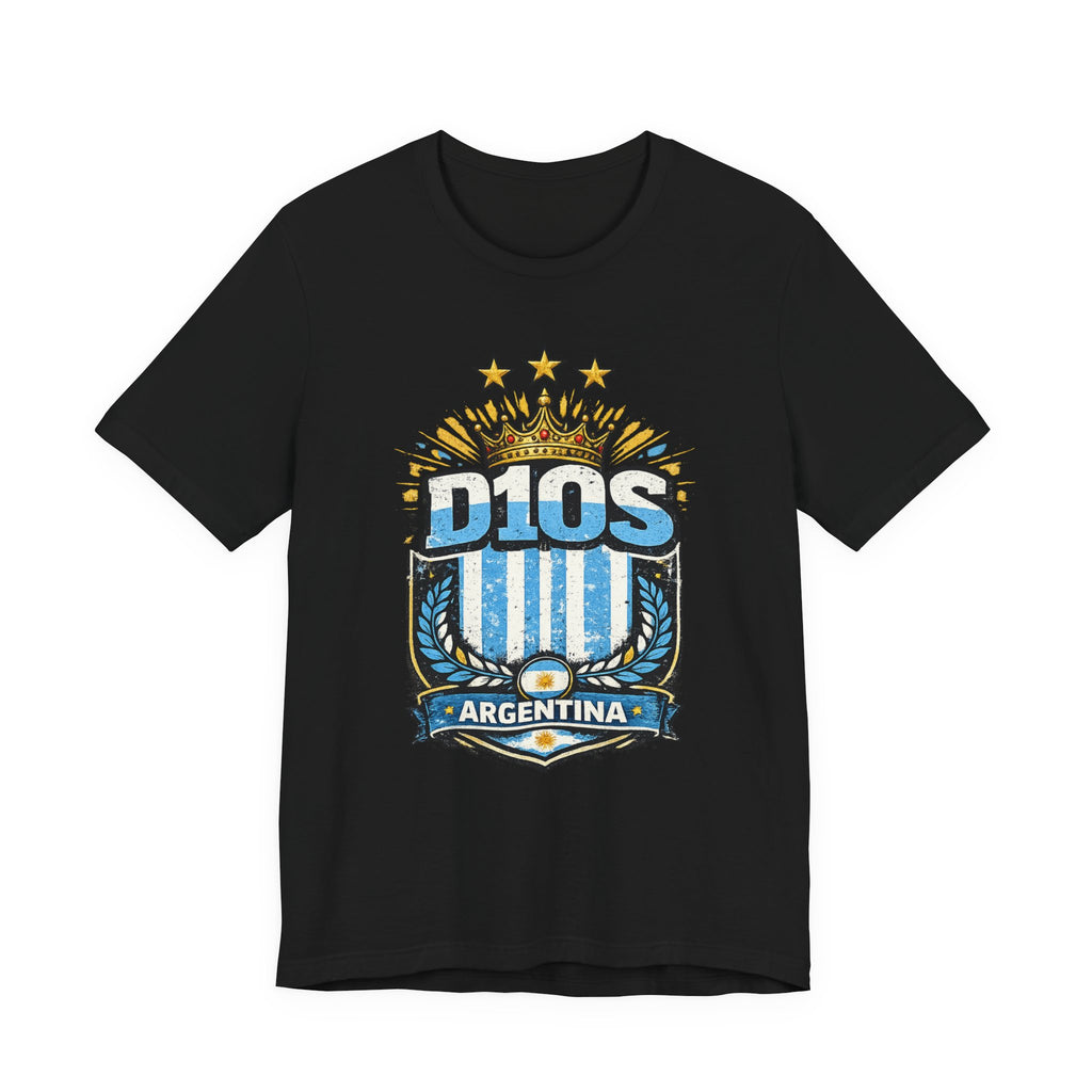 D10S Argentina Tee — Football Fan Shirt