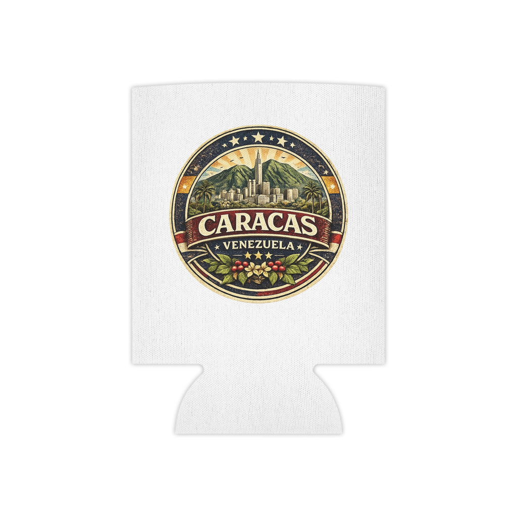 Caracas Venezuela Vintage Seal Can Cooler