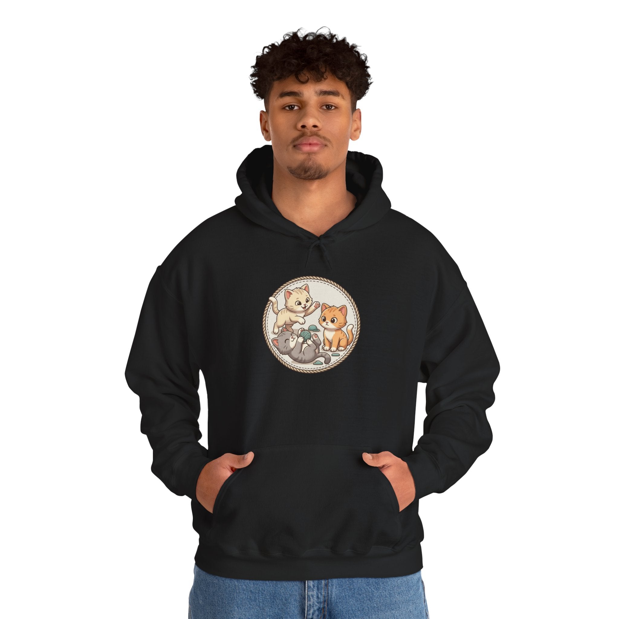 Cute Kittens Hoodie — Adorable Cat Trio