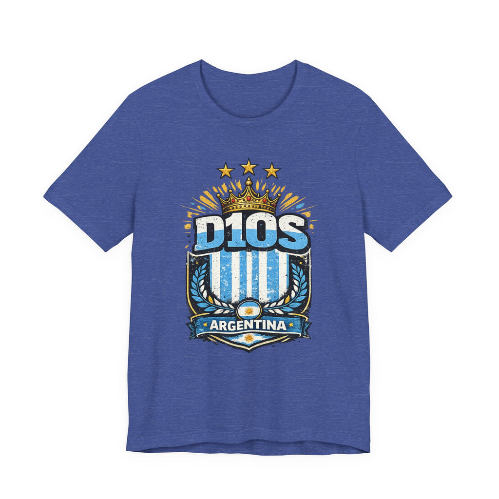 D10S Argentina Tee — Football Fan Shirt
