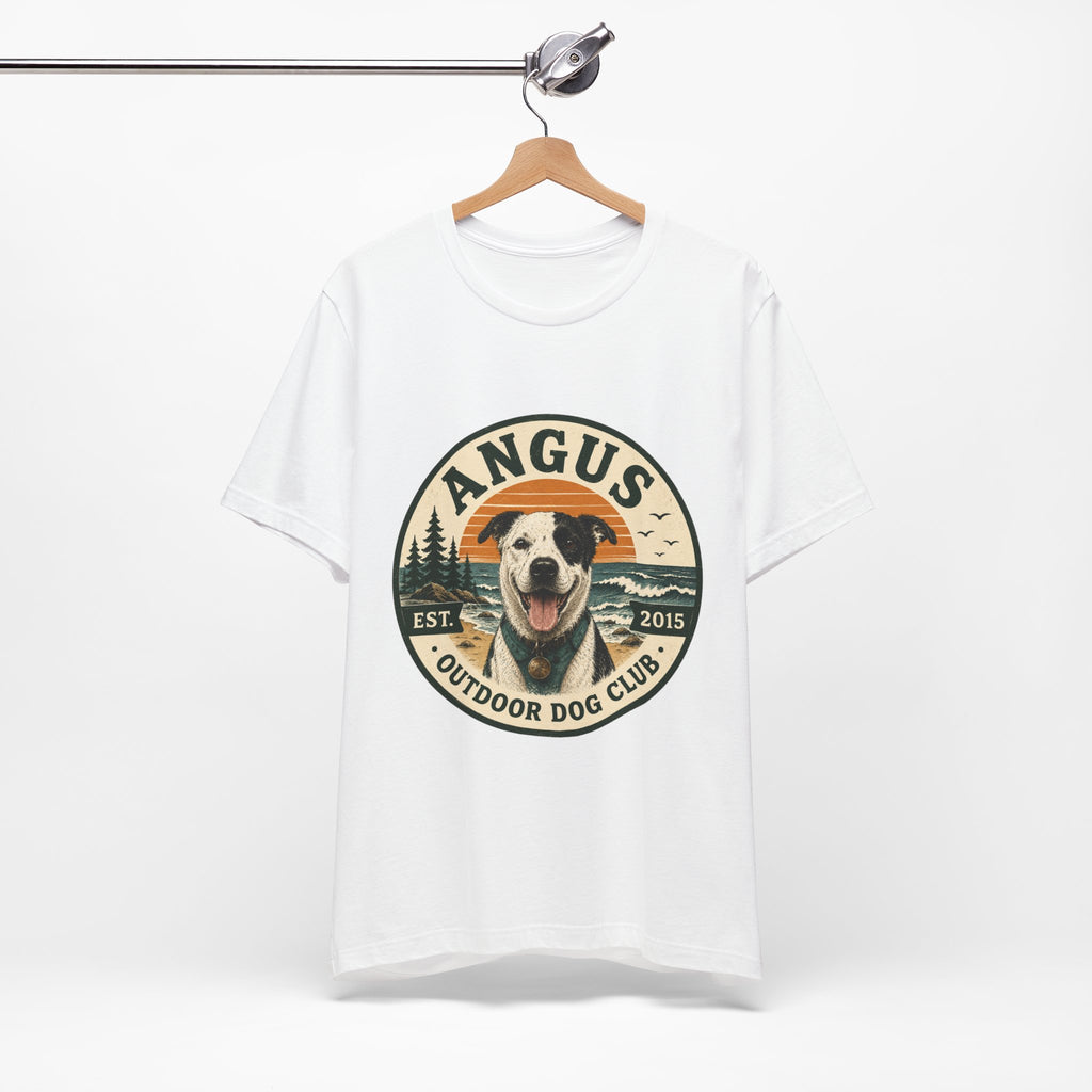 Angus Dog Photo Collage T-Shirt