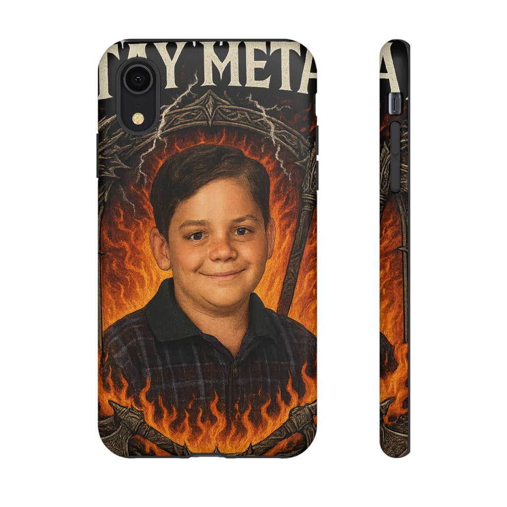 Metalhead Phone Case, Tough Cases for Music Lovers, Personalize with Unique Art, Gift for Metal Fans, Rock Lover's Accessory