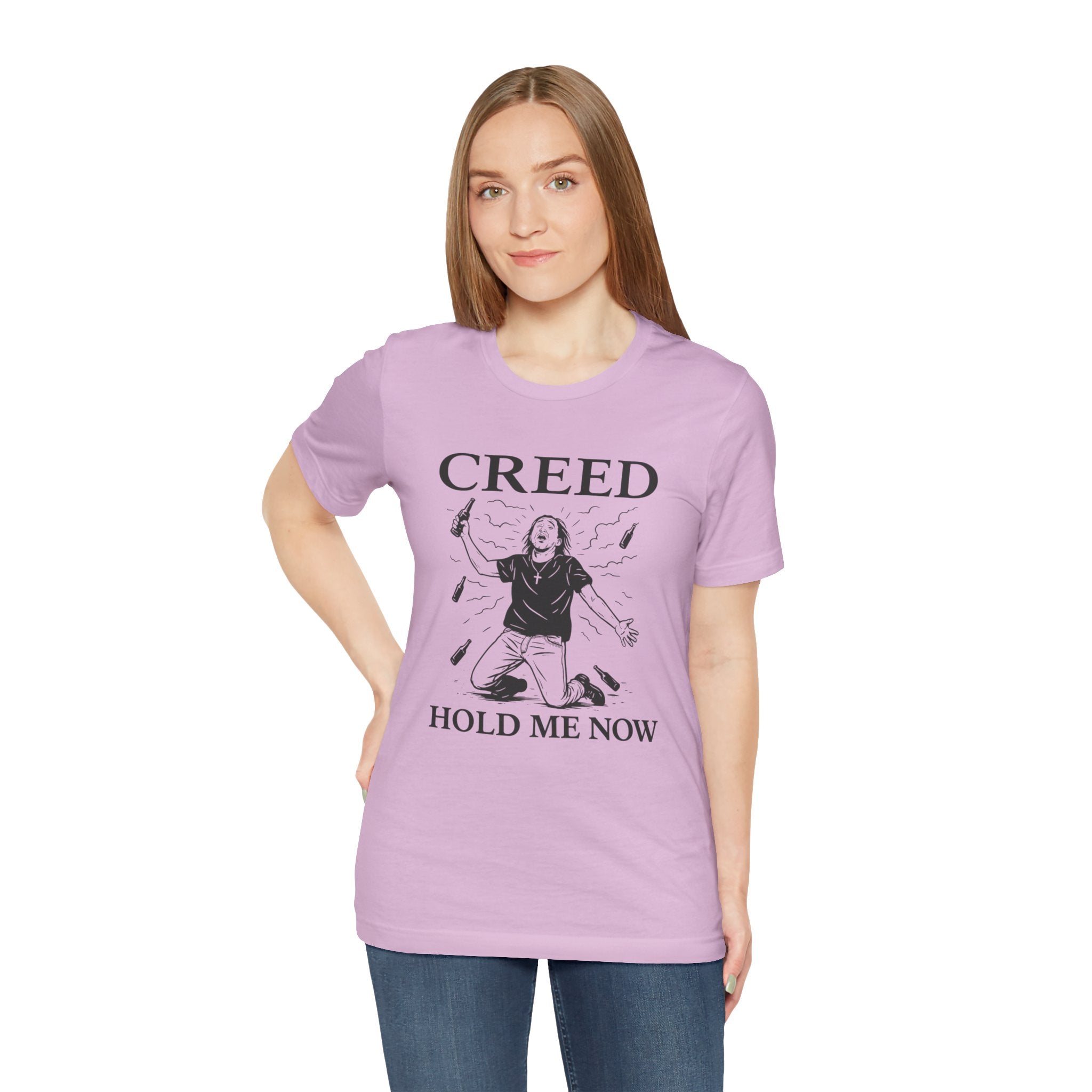 Creed Hold Me Now Graphic Tee – Unisex Jersey Short Sleeve T-Shirt