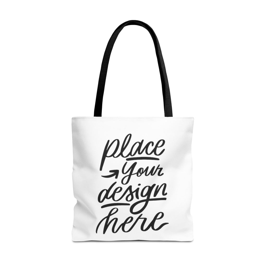 Custom Printed Tote Bag — Personalized All-Over-Print Canvas Shopper