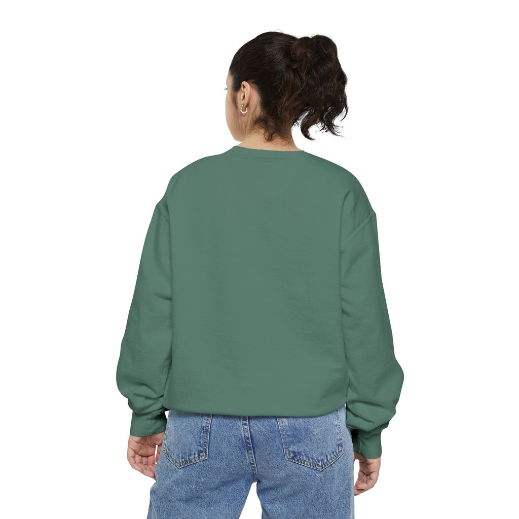Floral Meadow Sweatshirt — Pink Cosmos Garden Crewneck