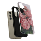 Tough Case — Pink Peonies Floral Phone Case