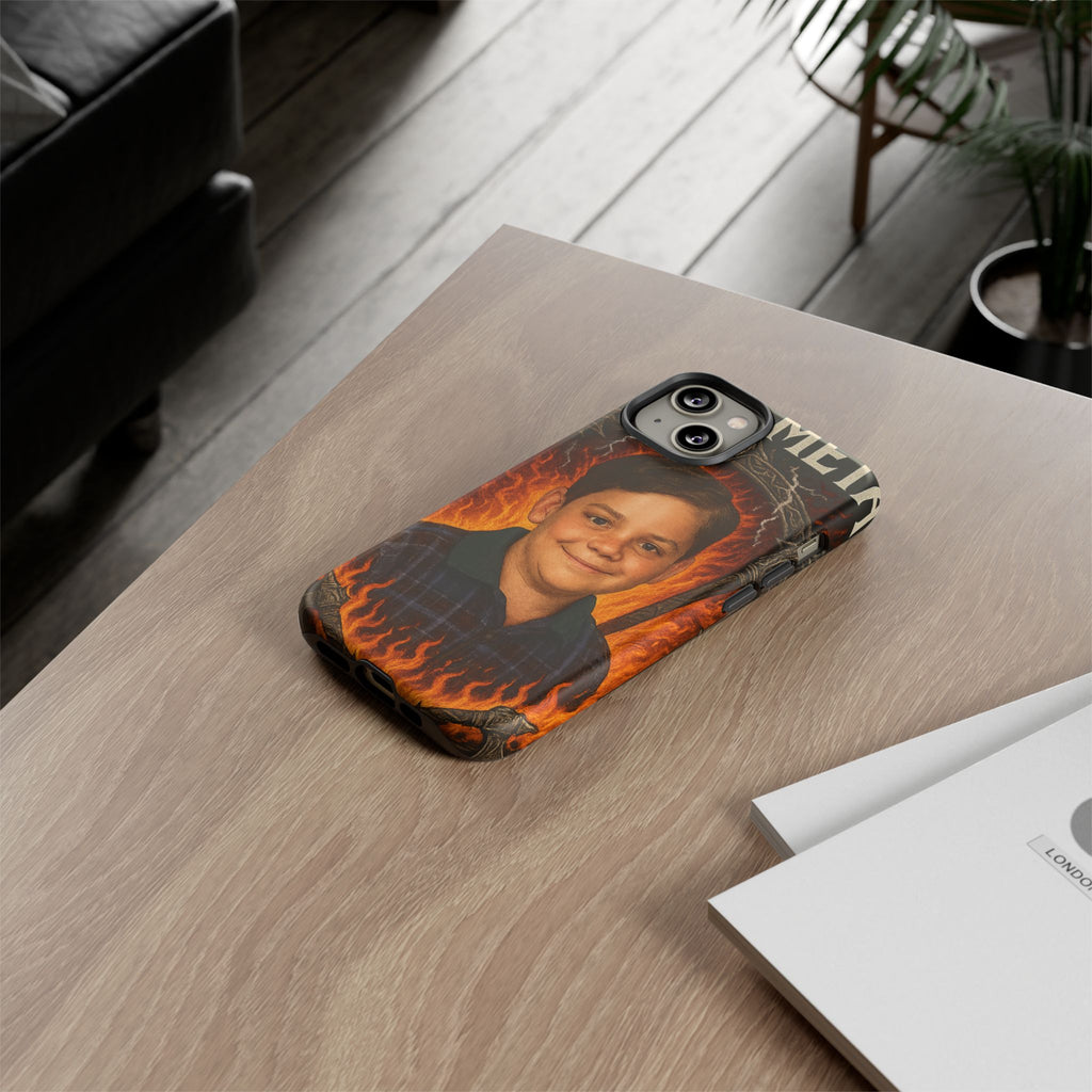Metalhead Phone Case, Tough Cases for Music Lovers, Personalize with Unique Art, Gift for Metal Fans, Rock Lover's Accessory