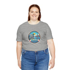 Miami Beach Vintage Logo Tee — Miami Skyline Sunset T‑Shirt