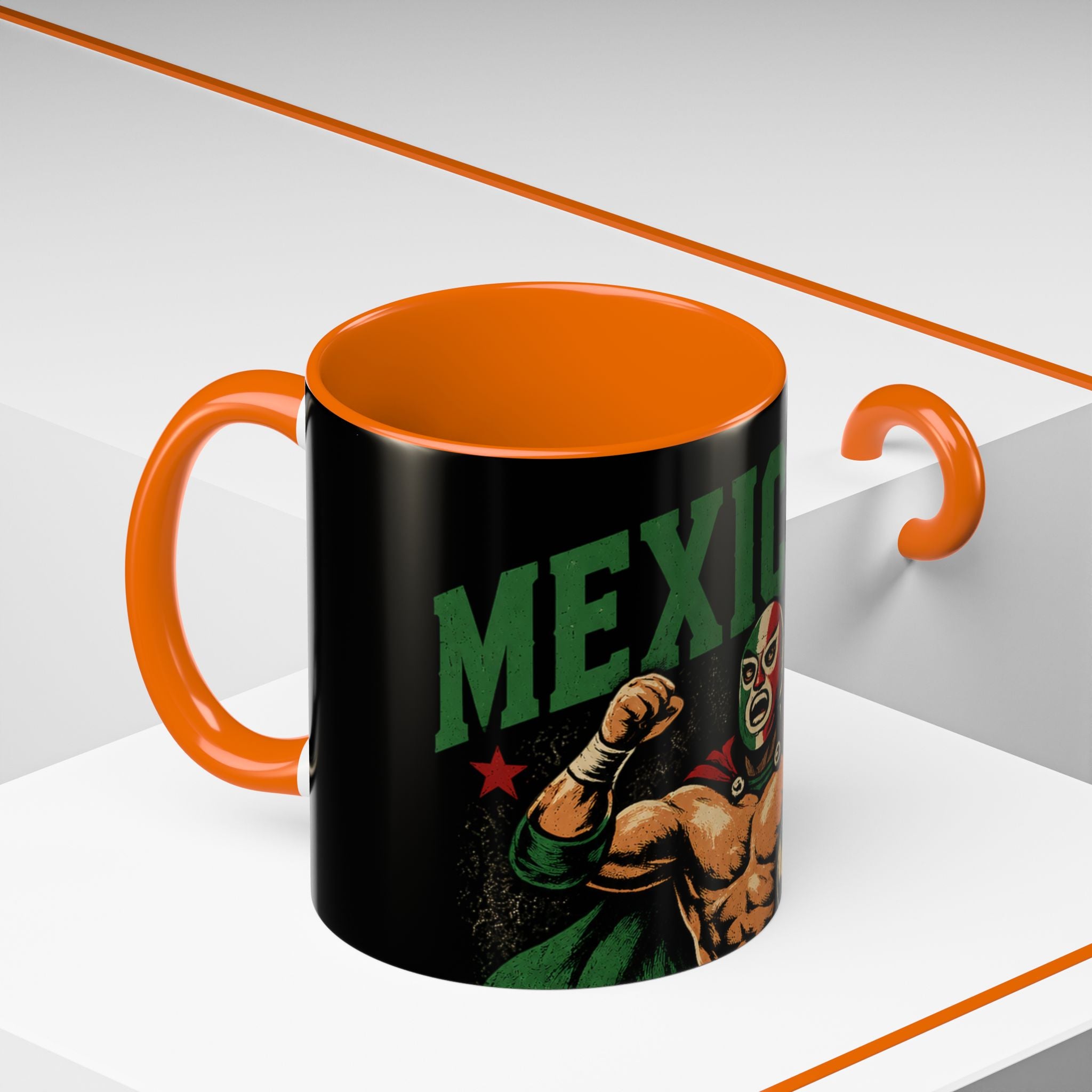 Mexico ’26 Luchador Soccer Coffee Mug