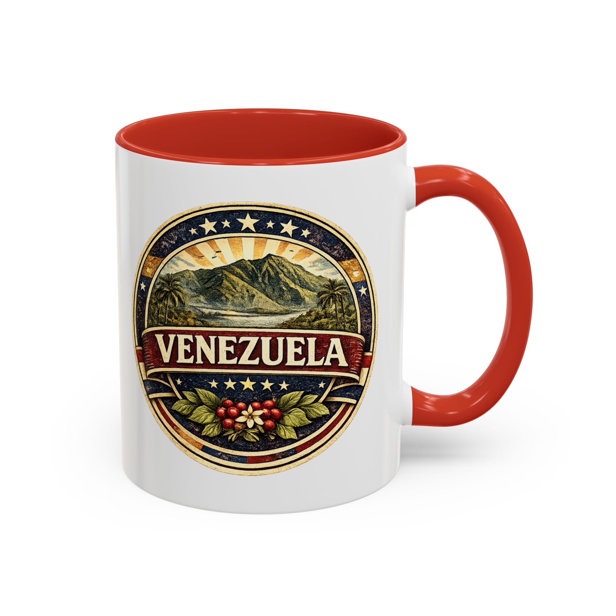 Venezuela Vintage Travel Accent Coffee Mug (11/15 oz)