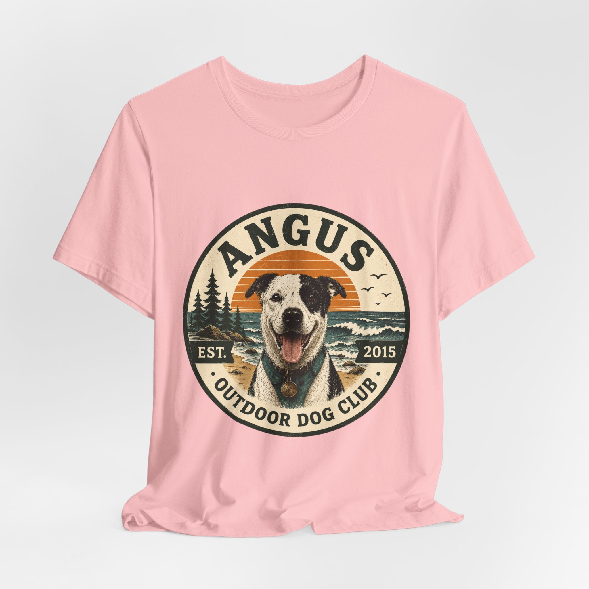 Angus Dog Photo Collage T-Shirt