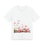 Floral Meadow Tee – Pink Wildflower Field Graphic T-Shirt