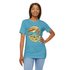 Amalfi Coast Vintage Travel Tee — Scenic Lemon & Vespa Graphic
