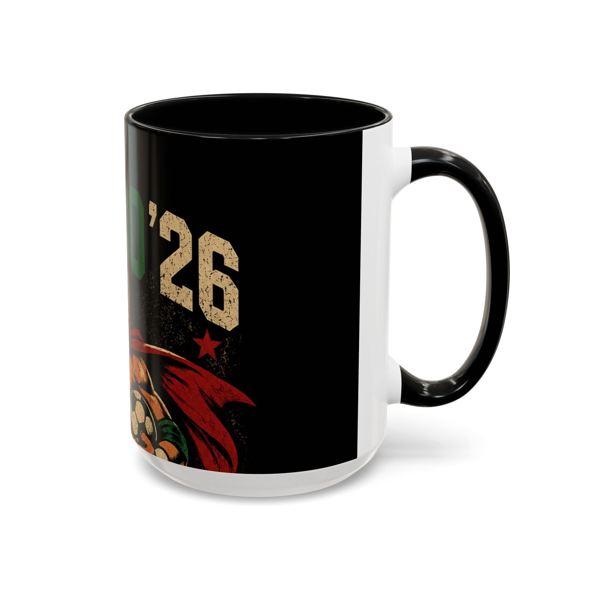 Mexico ’26 Luchador Soccer Coffee Mug