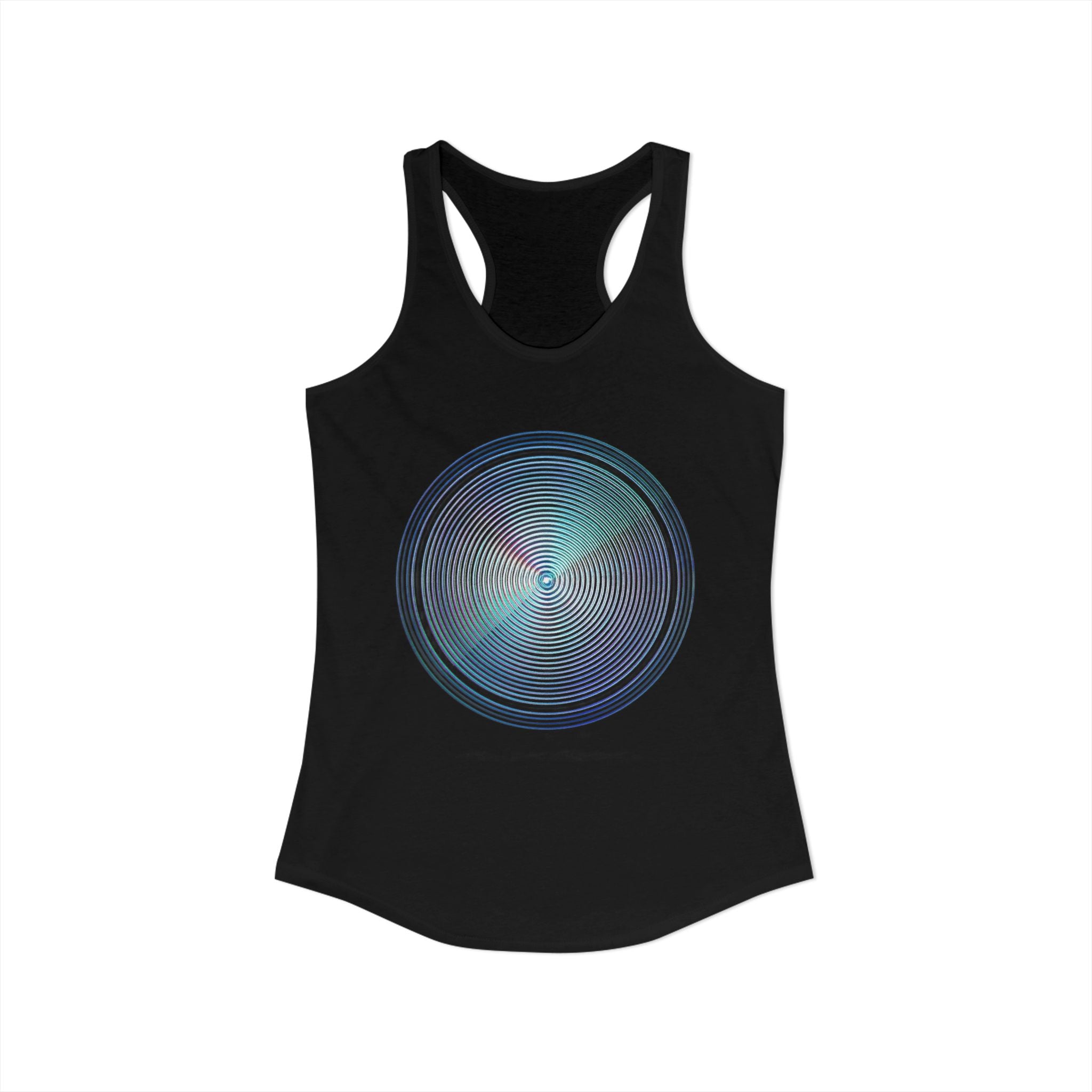 Women's Ideal Racerback Tank - Circle