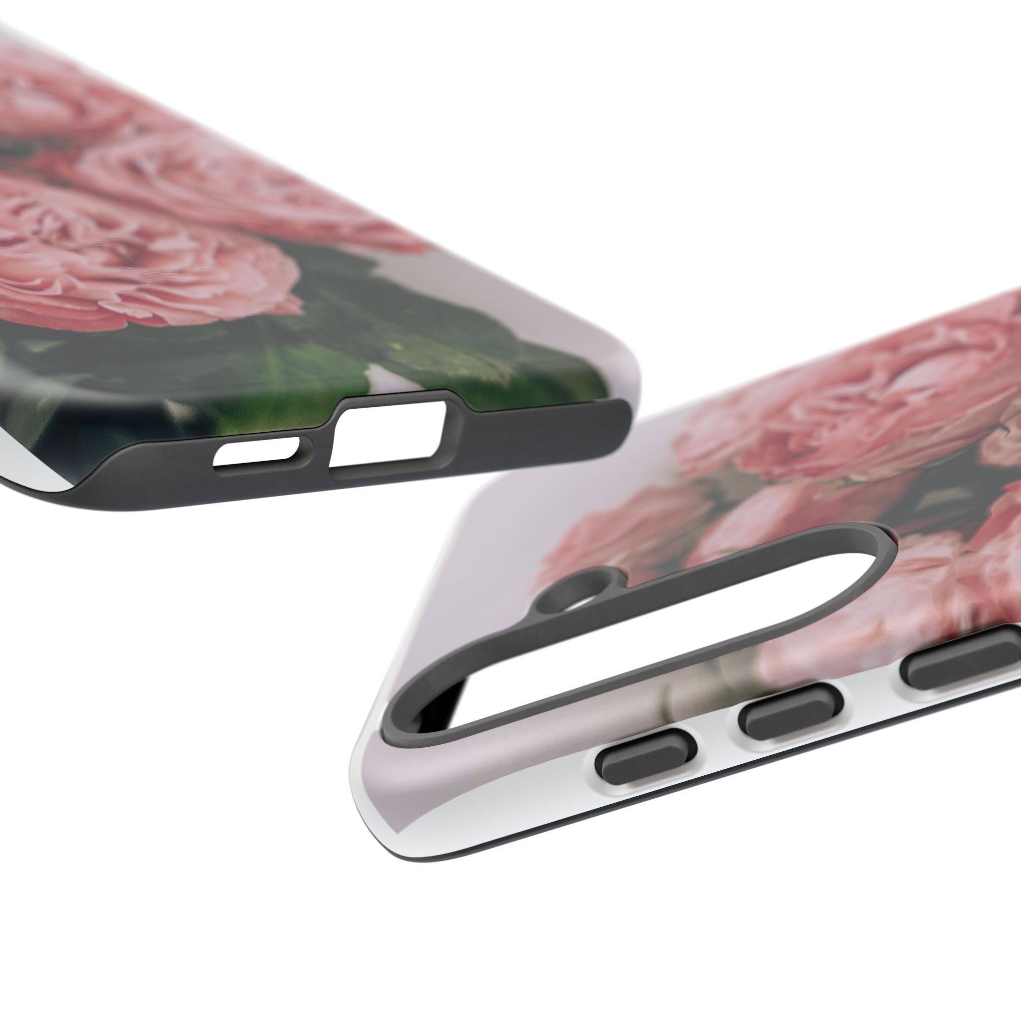 Tough Case — Pink Peonies Floral Phone Case