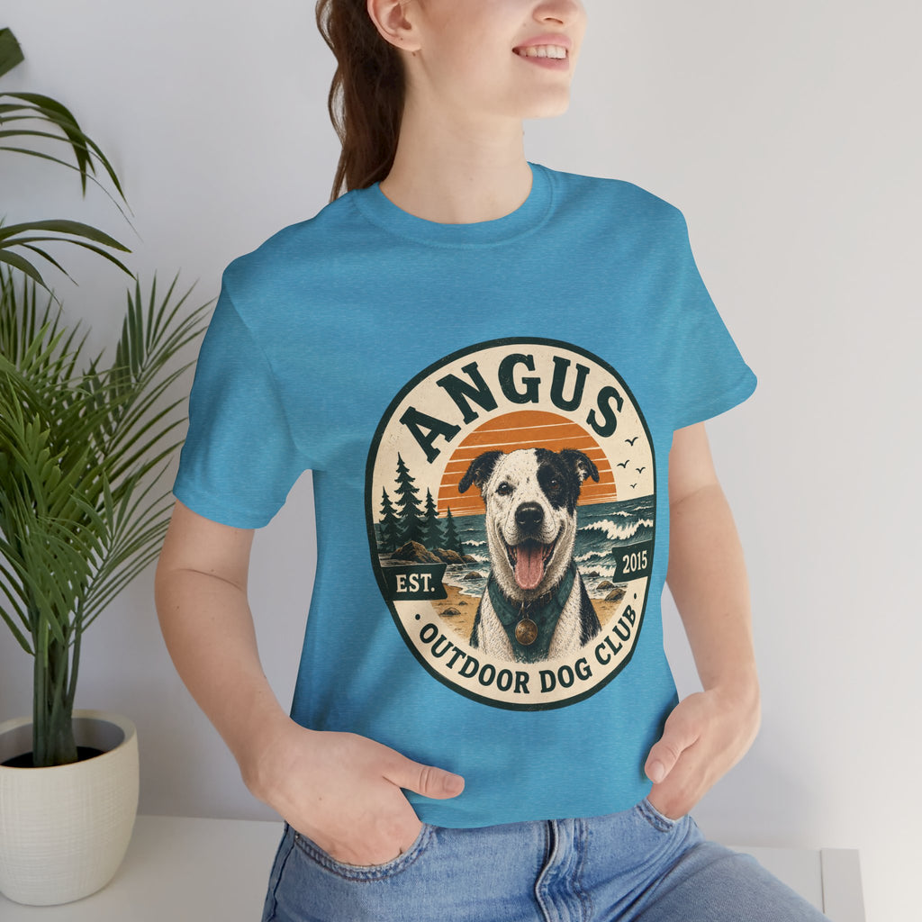 Angus Dog Photo Collage T-Shirt
