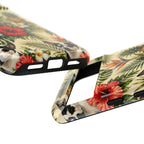 Tropical chihuahua Phone Case — Floral Pineapple Protective Tough Case