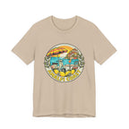 Amalfi Coast Vintage Travel Tee — Scenic Lemon & Vespa Graphic