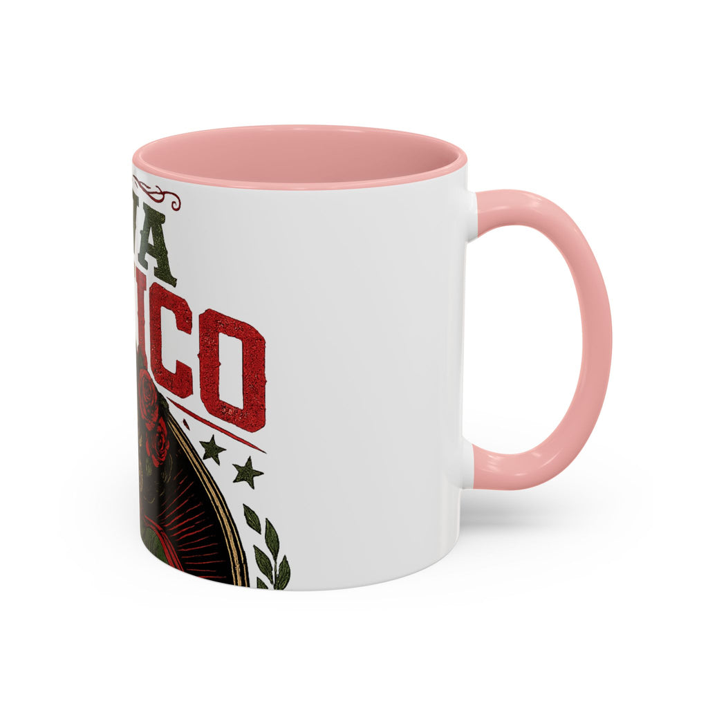 Viva Mexico Accent Coffee Mug — Day of the Dead Skeleton Design (11/15oz)
