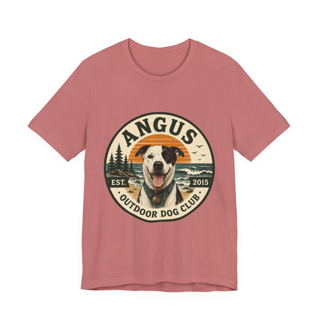 Angus Dog Photo Collage T-Shirt