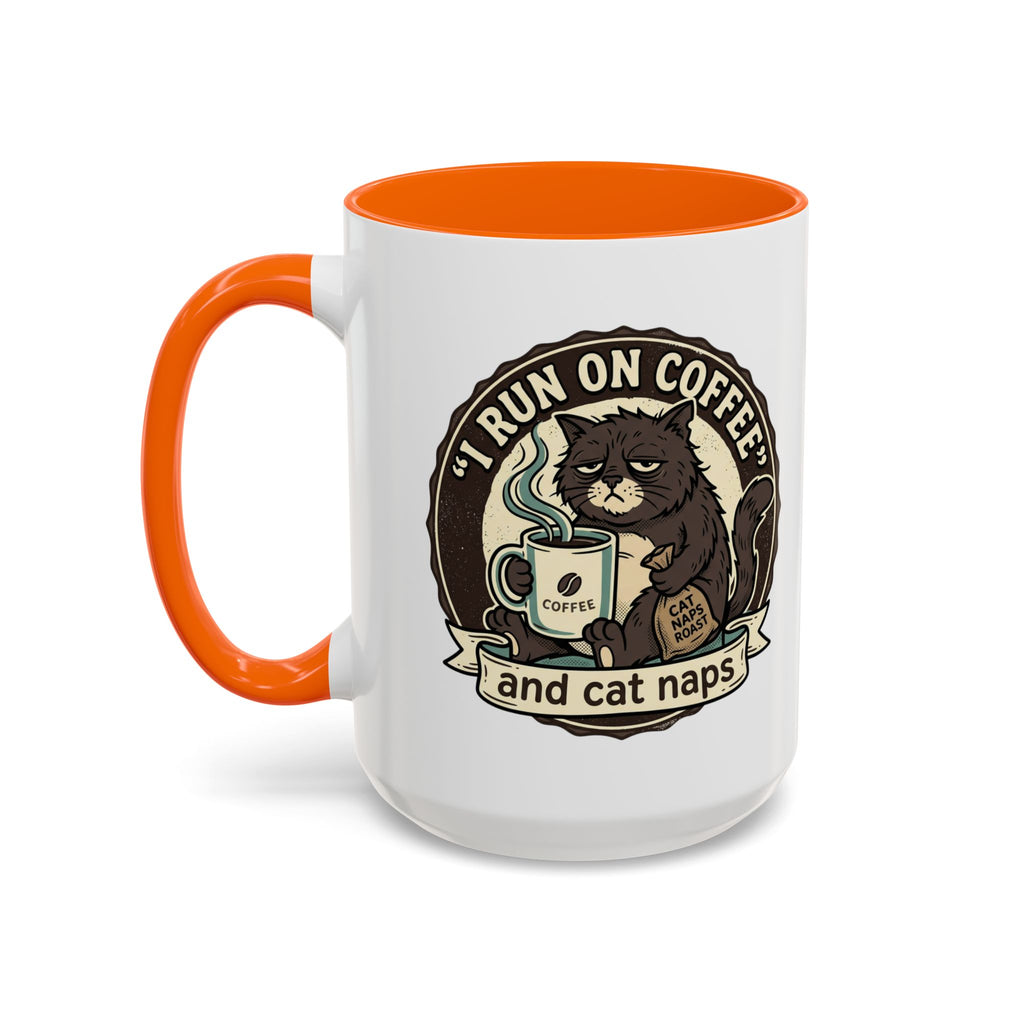 Coffee Lovers Mug — Rustic 'Coffee & Hops' Accent Ceramic Mug (11/15oz)