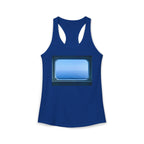 Women's Ideal Racerback Tank - Summer Ocean View