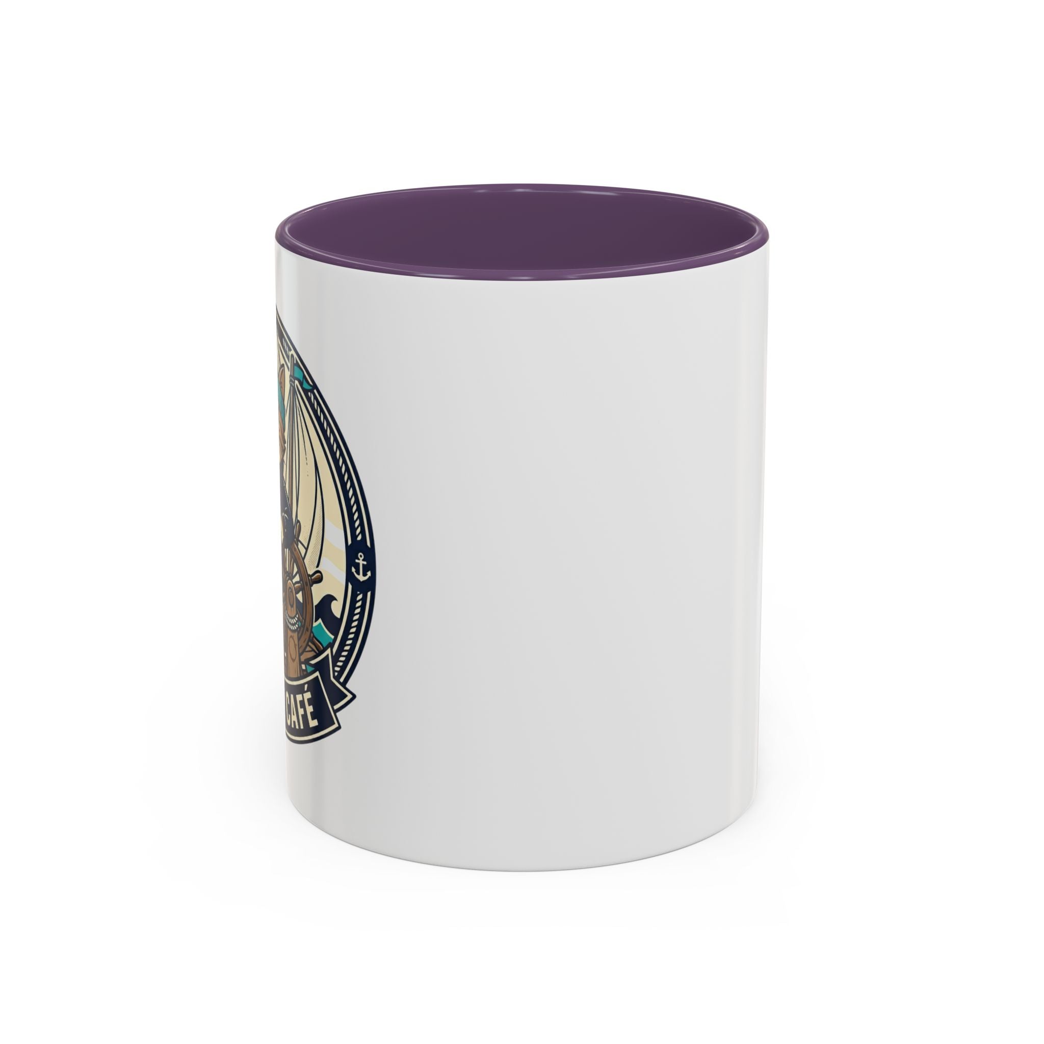 Nautical Sailboat Coffee Mug – Vintage Ocean Adventure Accent Mug