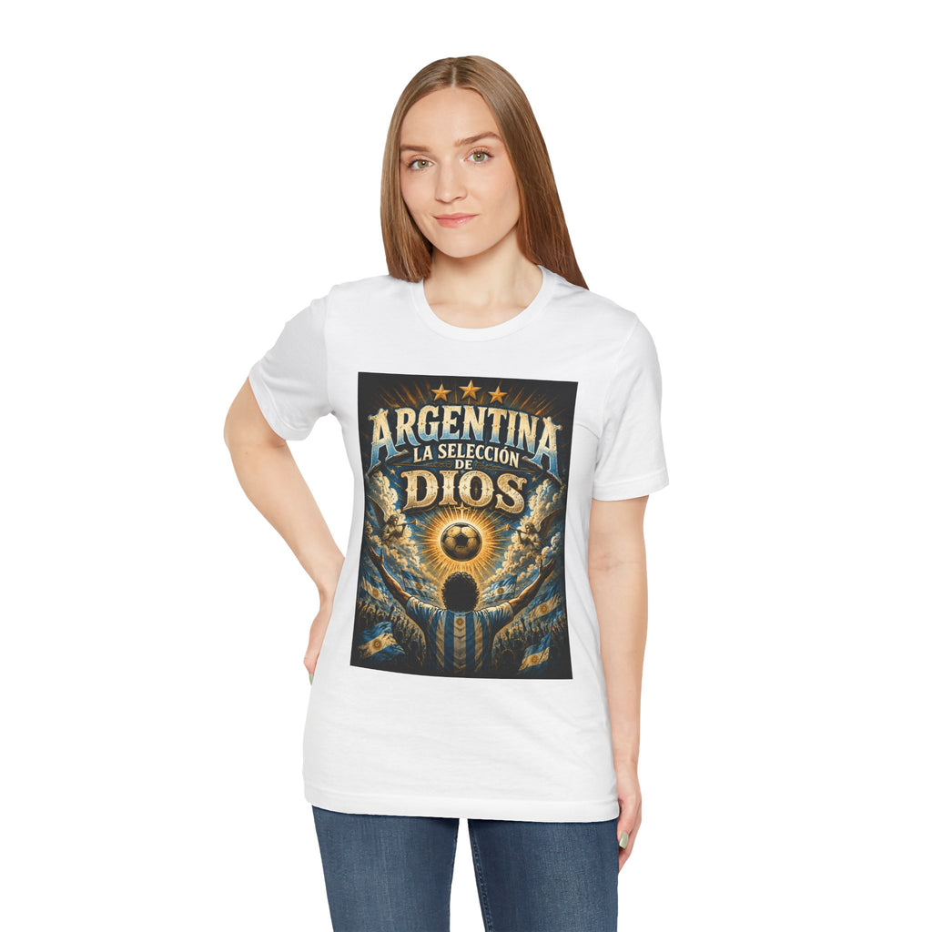 Argentina La Selección de Dios T-Shirt — Soccer Fan Tee