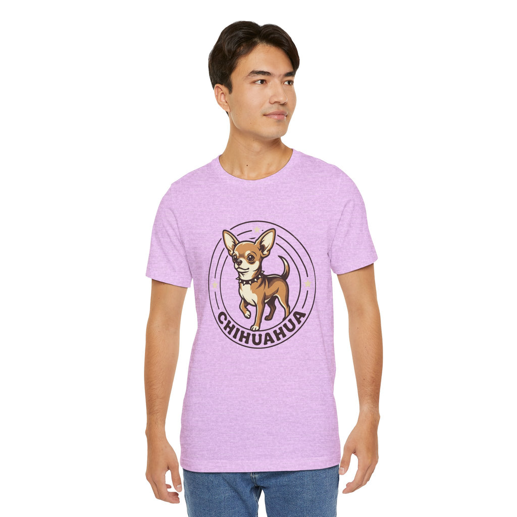 Chihuahua Graphic Tee — Cute Cartoon Dog T‑Shirt for Chihuahua Lovers