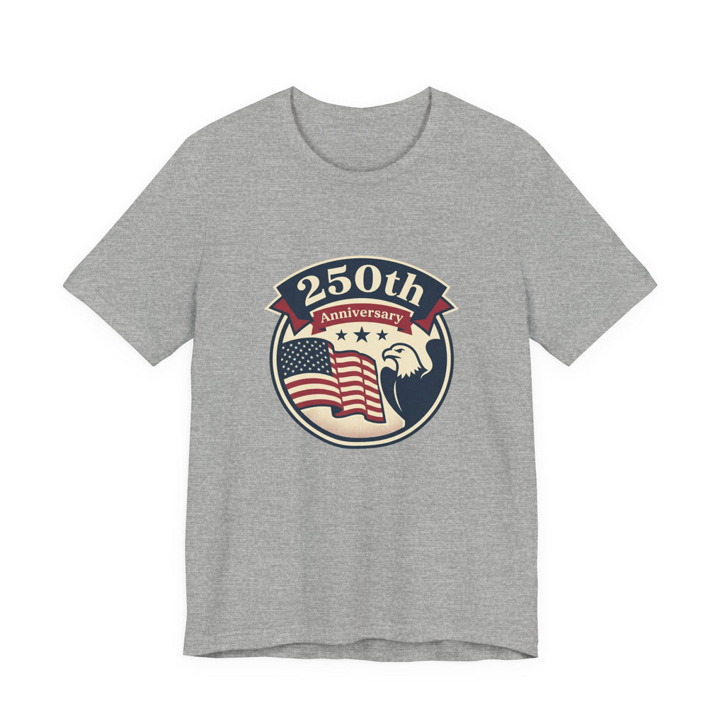 250th Anniversary Eagle & American Flag T-Shirt