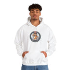 Patriotic Cat Hoodie — "Ready for the Stars" Graphic Pullover