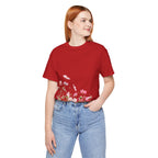 Floral Meadow Tee – Pink Wildflower Field Graphic T-Shirt