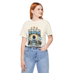 Dios 10 Argentina Soccer Tee — Maradona Tribute Football Shirt