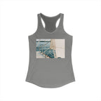 Women's Ideal Racerback Tank - Summer Boat Ocean Live