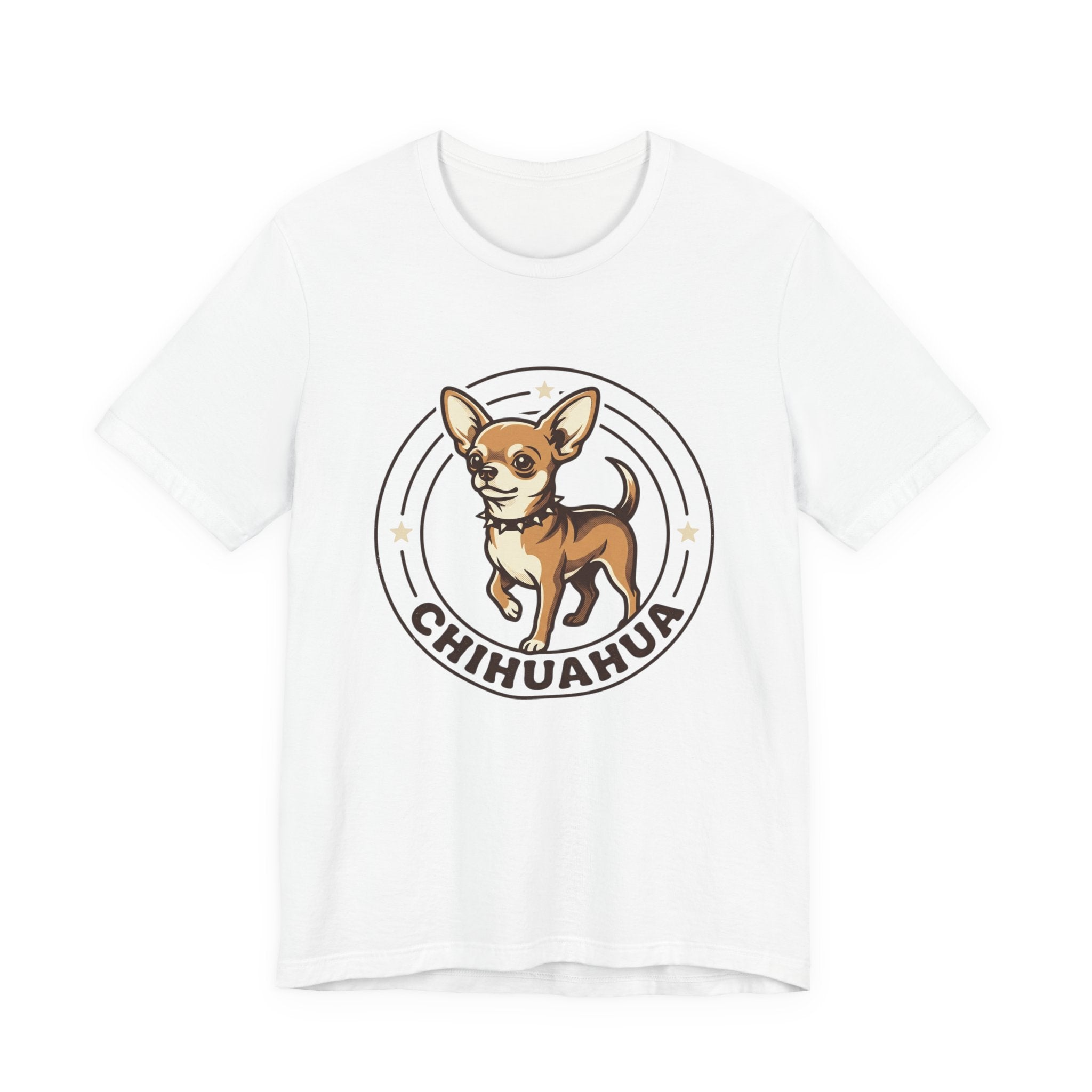 Chihuahua Graphic Tee — Cute Cartoon Dog T‑Shirt for Chihuahua Lovers