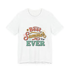 Best Summer Ever T-Shirt — Retro Colorful Vacation Tee