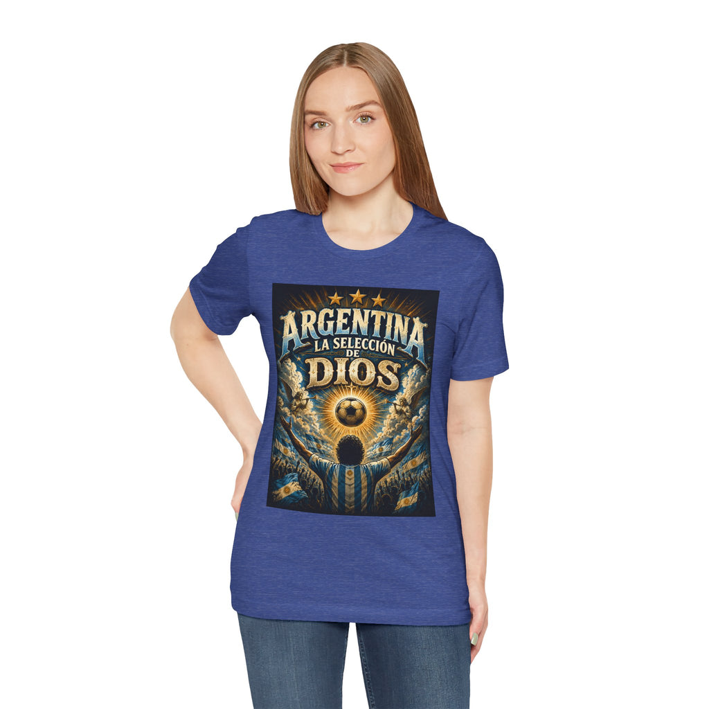 Argentina La Selección de Dios T-Shirt — Soccer Fan Tee
