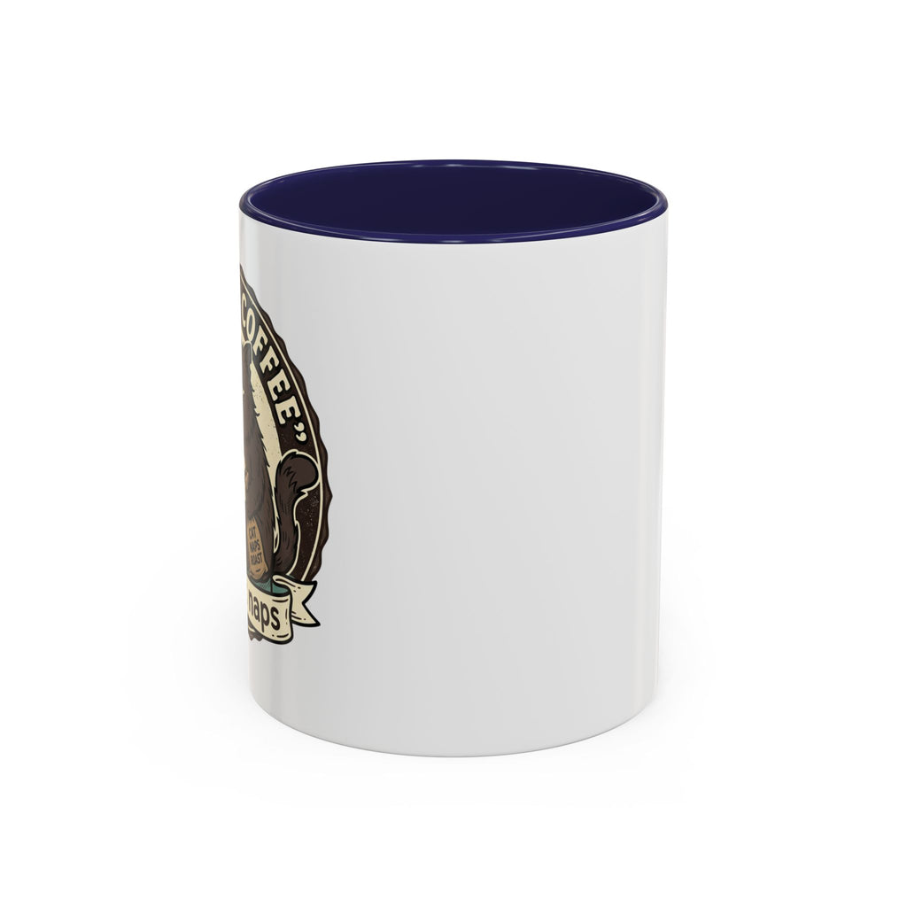 Coffee Lovers Mug — Rustic 'Coffee & Hops' Accent Ceramic Mug (11/15oz)