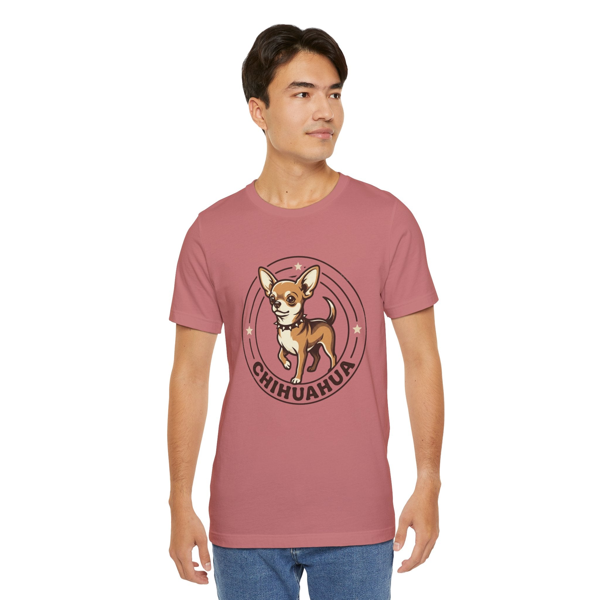 Chihuahua Graphic Tee — Cute Cartoon Dog T‑Shirt for Chihuahua Lovers