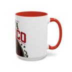 Viva Mexico Accent Coffee Mug — Day of the Dead Skeleton Design (11/15oz)