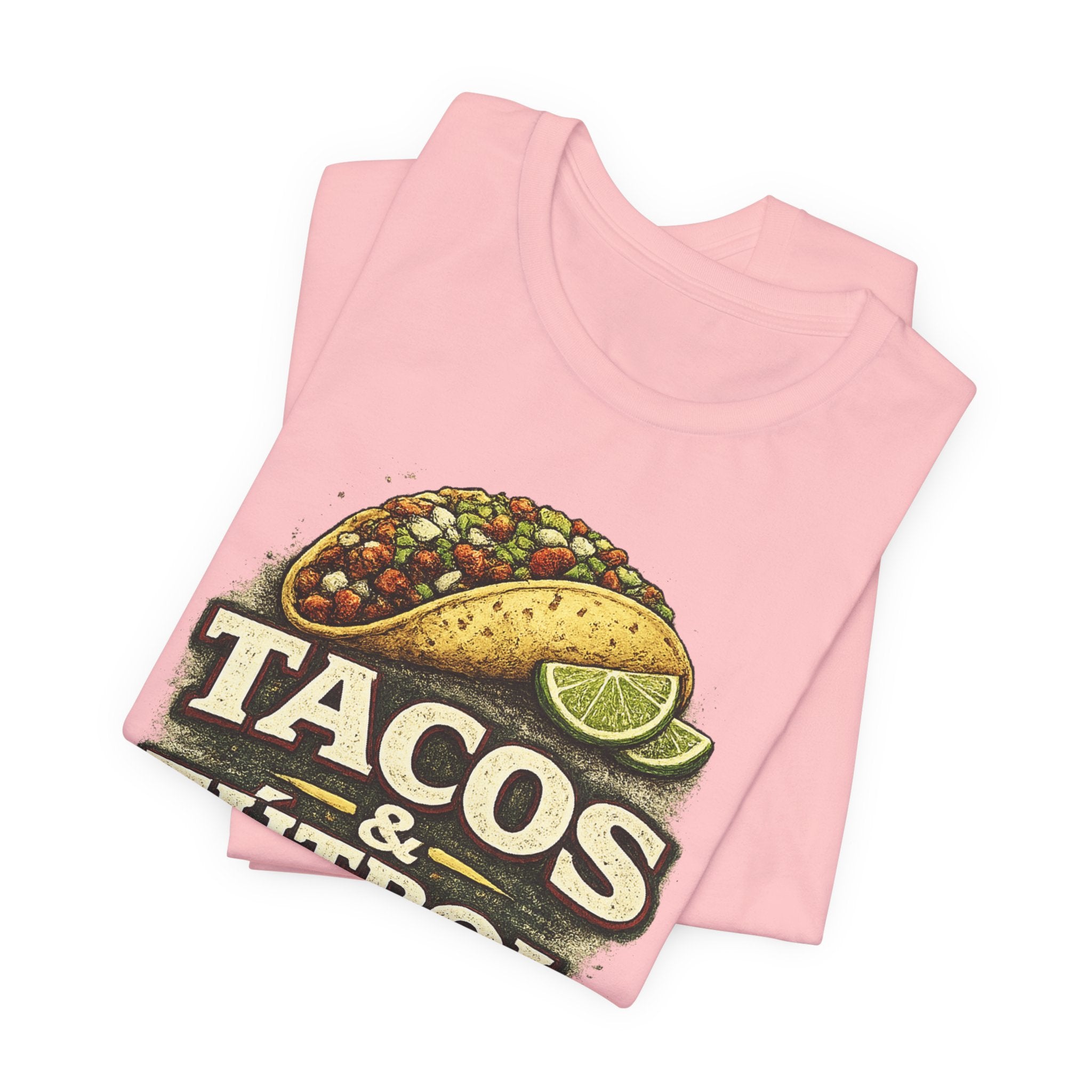 T-Shirt — Tacos & Fútbol Graphic Tee — Soccer Fan Mexican Food Mashup